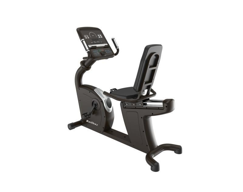 Muscle D Fitness Commercial Recumbent Bike - LED Screen  - Cardio - Seated - Standalone